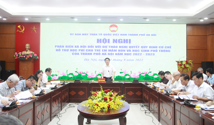 Đề xuất bổ sung đối tượng được hưởng hỗ trợ học phí năm học 2022-2023